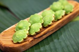 ขนมครกสิงคโปร์ (Pandan Pancake)