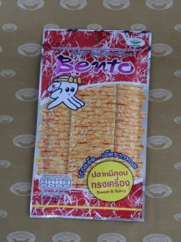 Bento Squid Seafood Snack - Sweet & Spicy (ปลาหมึกอบทรงเครื่องเบนโตะ)