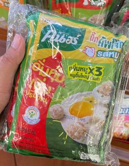 Knorr Jok Pork 4 Pcs. คนอร์โจ๊กหมู