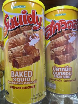 Seasoned Squidy Can สควิดดี้ ปลาหมึกบดปรุงกระป๋อง