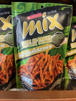 Biscuit Stick Nori Seaweed Flavor ขนมขาไก่รสโนริสาหร่าย