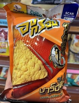 TARO CRISPY FISH SNACK BAR-B-Q FLAVOURED ทาโร ปลาสวรรค์อบกรอบ รสบาร์บีคิว