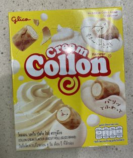 Collon Cream Flavor Biscuit Roll โคลอนครีม