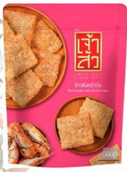 Chaosua Rice Cracker with Shrimp เจ้าสัว ข้าวตังหน้ากุ้ง